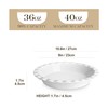 MALACASA Ceramic Pie Pan, Pie Pan for Baking 9 Inch,40