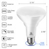 Energetic 12 Pack 75W BR30 LED Recessed Light Bulb, Dimmable,
