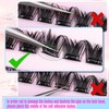 Self Adhesive Eyelashes Natural Look Wispy Self Adhesive Cluster Lashes