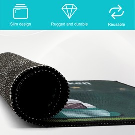 ZMDMAH Camping Foot Mat, 40 x 60 cm Camping Accessories, Carpet for Motorhome, Camping Gadgets, Camper Caravan Accessories, Caravan Decoration Gadgets, Camping Gifts for Campers for Camping Motorhomes