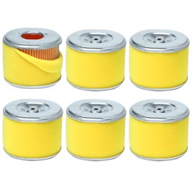 6 Pack 17210-ZE3-505 Air Filter Compatible with Honda GX340 Gx390 Air Filter with Pre Cleaner, Fit for 17210-ZE3-010 GX240 8HP GX 270 9HP Engine