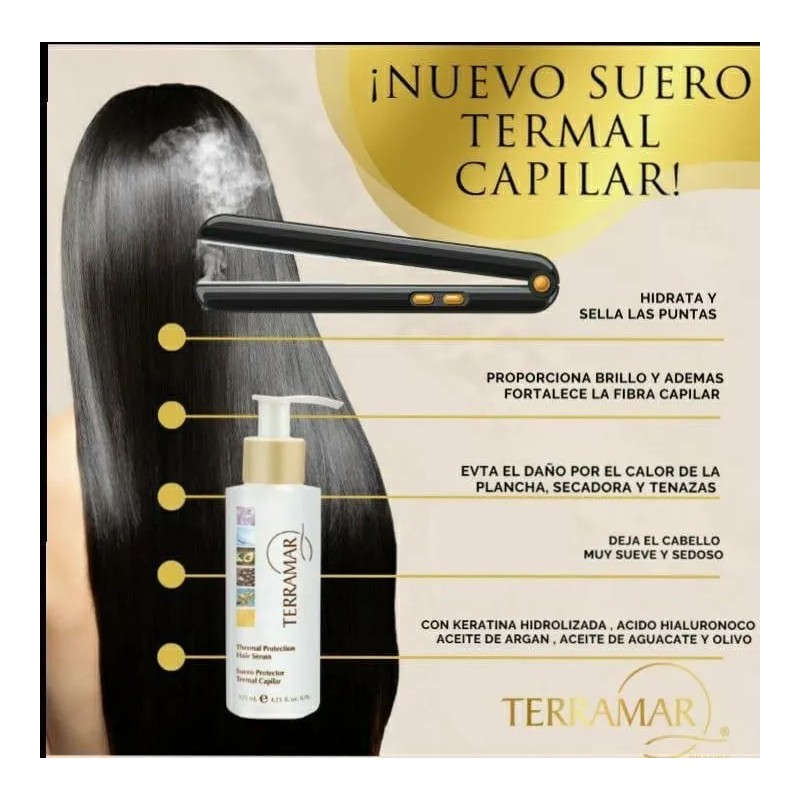 Set Capilar Terramar Óleo 98ml, Serum Termal Y Mascarilla