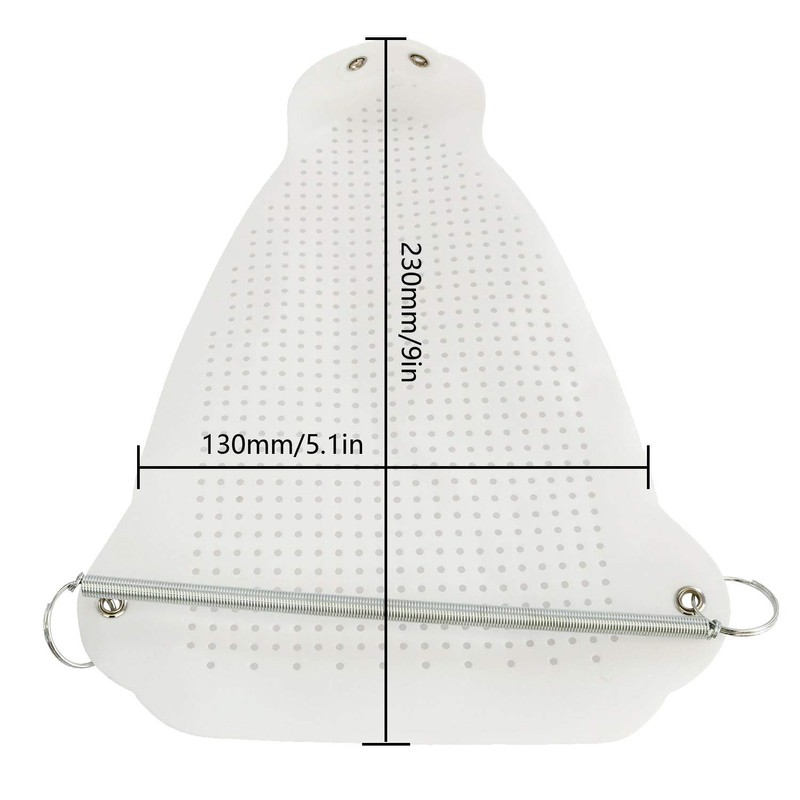 ZRM&E 230x155x0.5mm Home Iron Shoe Cover Teflon Cover Iron Shoe