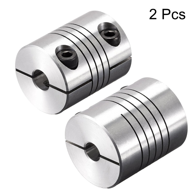 sourcing map Motor Shaft Replacement 6 mm to 6 mm