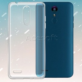 For LG Ultra-Thin Slim Soft TPU Full Edge Protective Case Cover for LG K8+ X210ULM