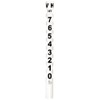 Tourna ScoreTube Tennis Net Post Score Keeper, White
