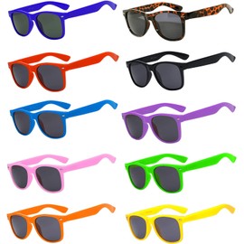 Wholesale Bulk Retro Vintage Smoke Lens Sunglasses 10 Pairs Many Colors Frame OWL ®