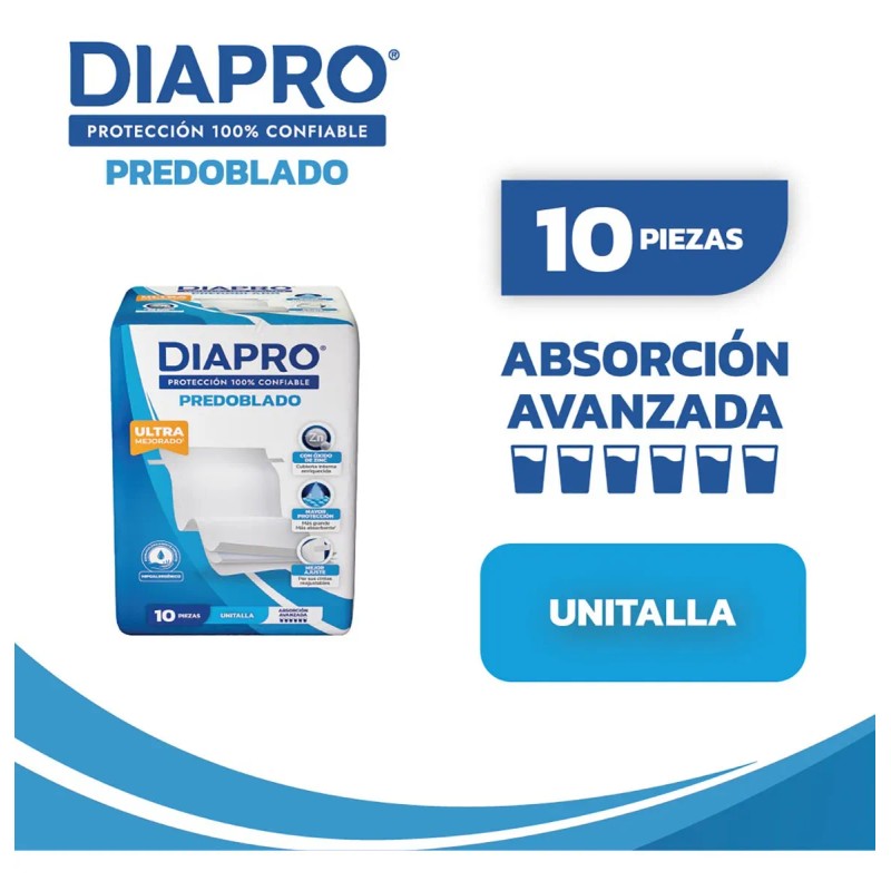 Predoblados Diapro Gel Unitalla 10 Piezas