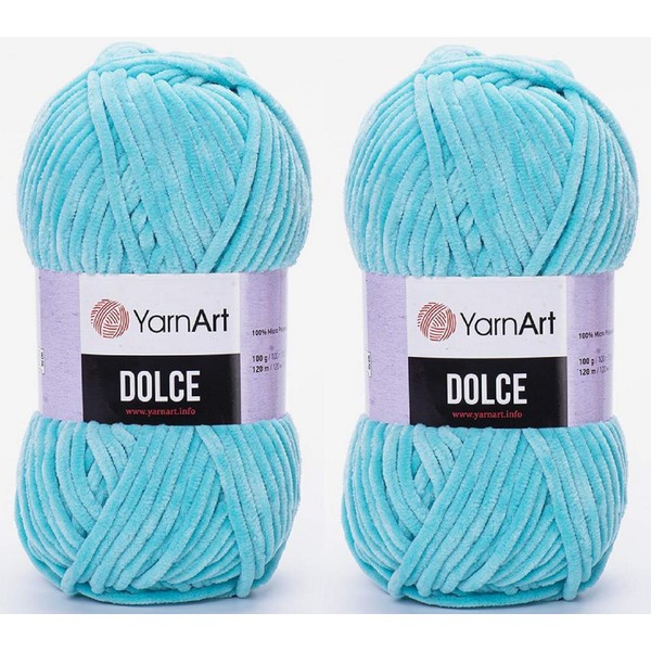 YarnArt Dolce-Garn, 100 % MicroPolyester, 2 Knäuel, 260 m, 2