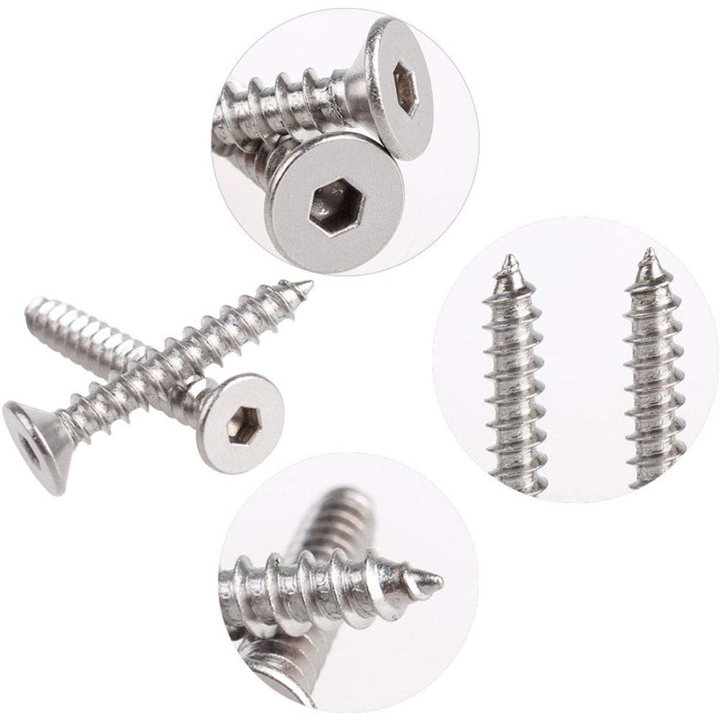 Yudesun Hardware Fasteners Nails Hexagonal Tapping Screws - Stainless Steel