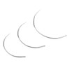 zalati Curved Needles 3 Pieces Sewing Needles for Sewing Repairing
