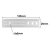 cyclingcolors 1 x Door Mounting Set Tow Hinge Compatible with