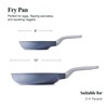 PRICUSIS Nonstick Ceramic Frying Pan Set, Non Toxic Nonstick Pan