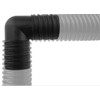 32mm (1.25") Pond Corrugated Flexible Pipe/Hose Elbow Connector +2 x