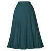 GRACE KARIN Womens Casual A-Line Chiffon Skirts Pleated Swing Skirt
