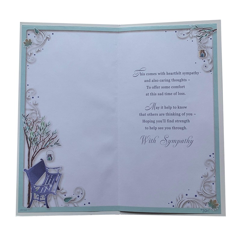 Sensations On The Loss of Your Brother Autumn Design Sympathy