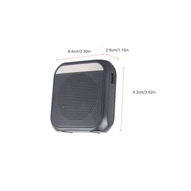 Portable Voice Amplifier, Voice Amplifier for Teachers with Microphone Headset, Rechargeable Waistband Amplifier with 2200mah Battery for Teaching