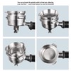 54mm Hands Free Dosing Funnel Stainless Steel Coffee Powder Dosing