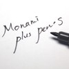 MONAMI Plus Pen S Water-based Felt Tip Fine Liner Pen