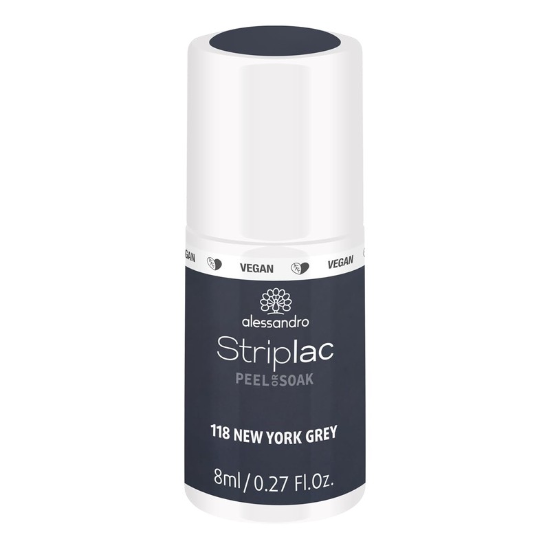 Striplac Peel or Soak - 118 New York Grey by