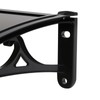 Awning for Door Window Exterior with Aluminum Bracket Front Door