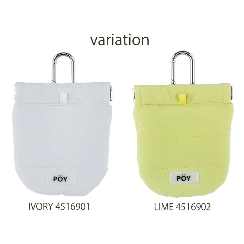 Hemings 4516905 Poi Mini PUFF, Portable Trash Can, Approx. 3.9