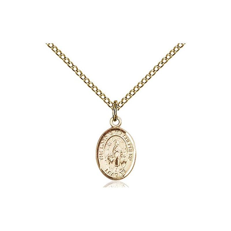 Bonyak Jewelry Saint Medal Collection Gold Filled Lord Is My