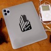 RetroPlanet Maine State Black and White Die Cut Vinyl Sticker
