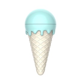 MiOYOOW Catnip Cat Ball Toy, Rotating Cat Chewing Toy Ice Cream Shaped Adhesive Cat Catnip Sphere Toy for Cat Kitty Licking Teeth Cleaning