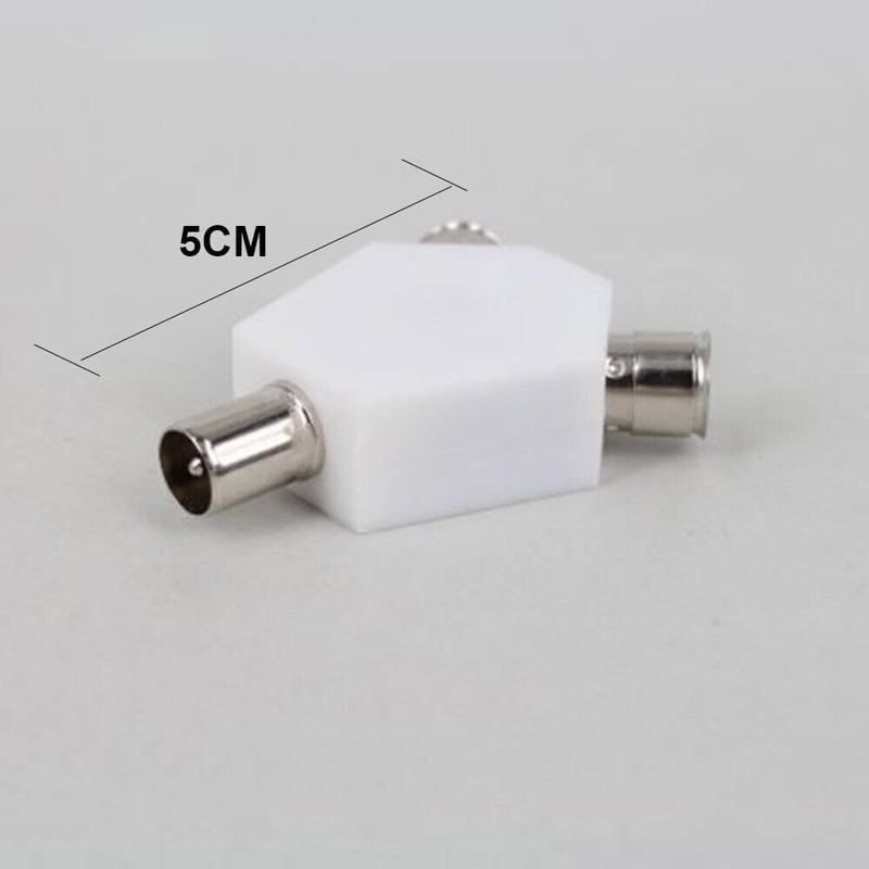 Mr. Gadget's Solutions 2-Way TV Aerial Coaxial Splitter - Seamless