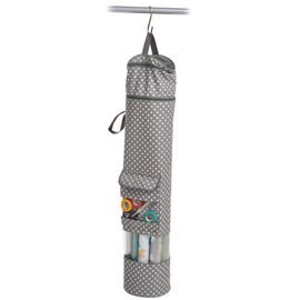 Zeller 14660 Contenitore per Carta da Regalo, Polyester, Grigio, 85x17x0.1 cm
