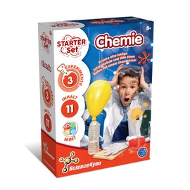 Science4you Starter Kit Chemistry Science Experiments for Children - Have Fun with this Educational Experiment Box Kit, Learning Chemistry, Educational Toy, Gifts for Boys & Girls Age 7 8 9+