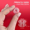 12 Pcs Sewing Machine Bobbins - Premium Class 15 Bobbin