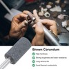 M METERXITY 5-Pack Abrasive Mounted Stone Grinding Bits, 1/4 IN(6mm)
