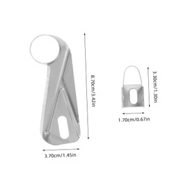 Ciieeo 1set Peeling Machine Accessories Blade Electric Potato Peeler Apple Accessories French Fry Cutter for Potatoes Apple Peeler Potatoes Peeler Peel and Apple Stainless Steel 3pcs