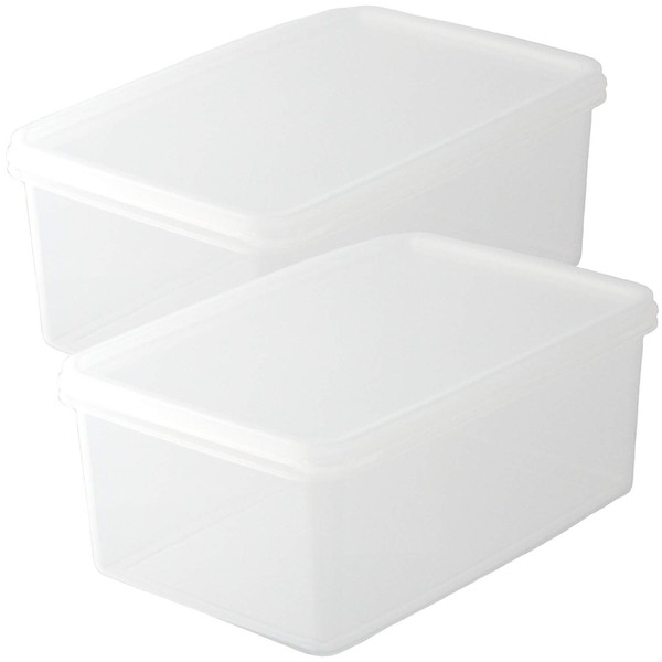 Nagao S-25 Storage Container, Square Shape, Polypropylene, 56.1 fl oz