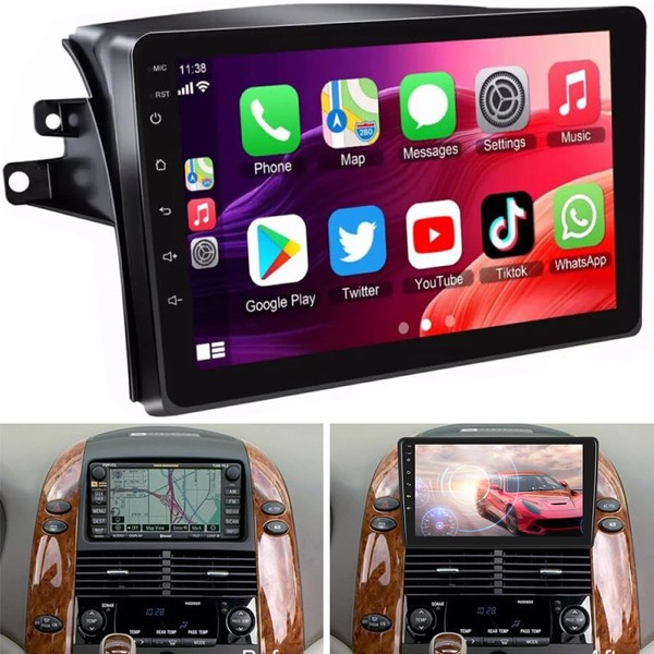 Car Stereo for Toyota Sienna 2004-2010 with Wireless Apple Carplay