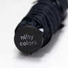 Nifty Colors 1812NV Folding Umbrella, Gradient Heart Carbon Lightweight Mini