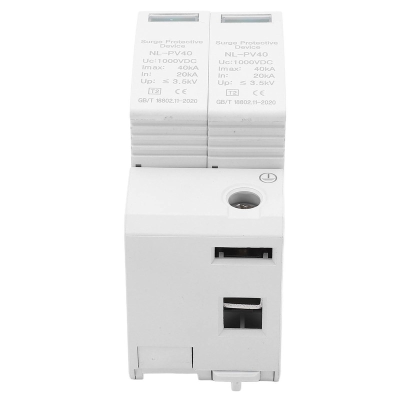 2P Surge Protective Device 20 To 40KA Flame Retardant 36mm