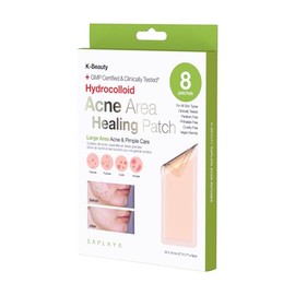 Saplaya K-Beauty Hydrocolloid Ance Area Care Hydrocolloid Patches For Acne Pimple Care 100% Hydrocolloid Acne Spot Healing Patch