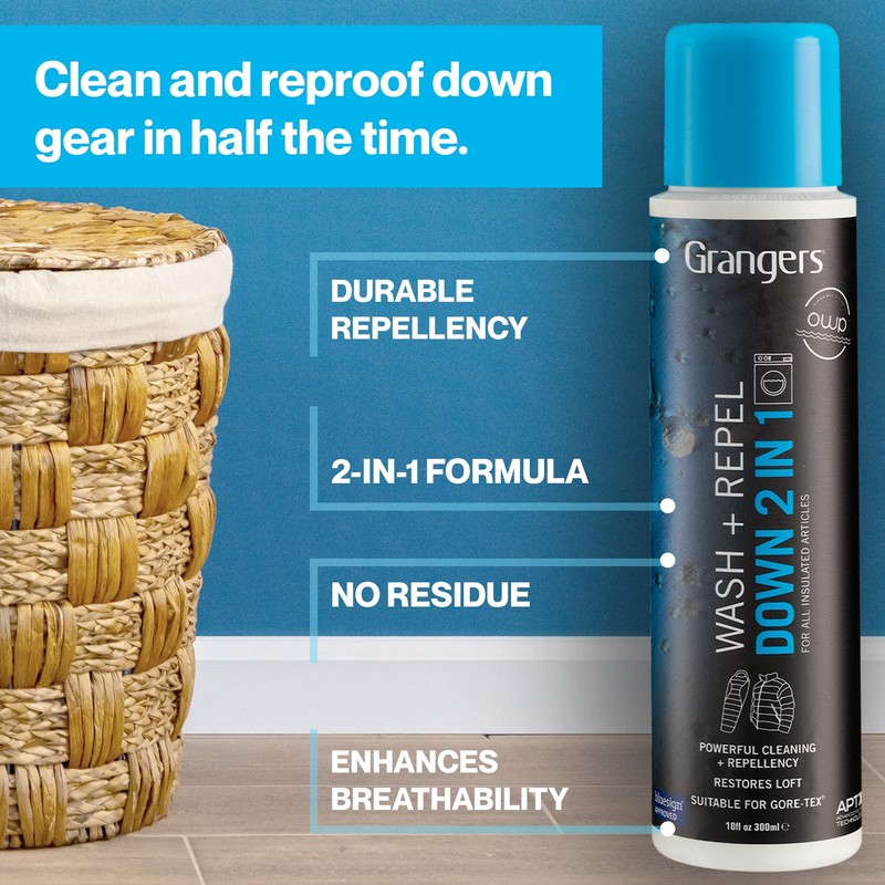 Grangers Down Care Kit with Wash + Repel for Down