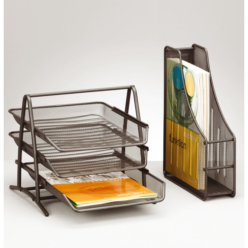 Zeller 17730 Magazinbox, Mesh 27.5 x 9 x 35 cm,