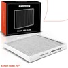 A-premium Filtro de Aire de Cabina de 2 Piezas con