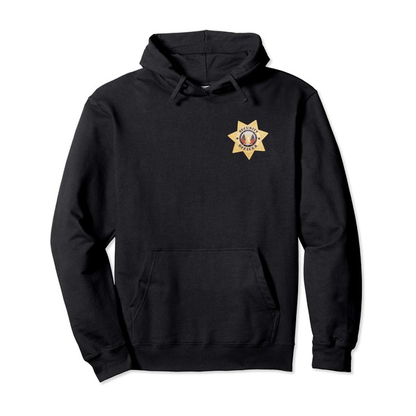 Security Officer Enforcement Badge Police Guards Uniform Pullover Hoodie