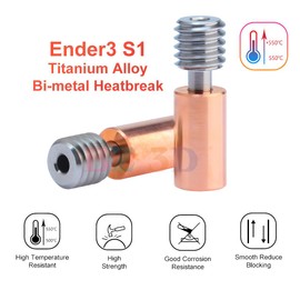 BZ 3D Sprite Extruder/Pro Upgrade Hotend Kit,Ender 3 S1 Plated Copper Heater Block,Nozzle 0.4,Bi-Metal Heatbreak for Ender 3 S1,Ender 3 S1 Pro,Ender 3 S1 Plus,CR10 Smart Pro,300℃