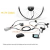 Electric Bike Connector 1T4 Extend Cable 105cm Connect E-Bike Throttle/Ebrake/Display