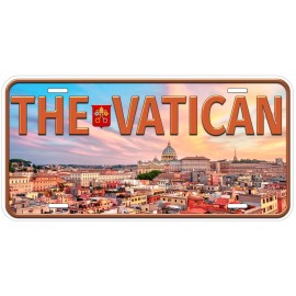 Vatican City TAG02 Novelty Car License Plate