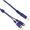 Elecom Audio Cable 3.5mm Stereo Mini Plug - Pin Plug