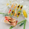 Press on Almond Nails Pointed Acrylic False Fake Nails(T1567)