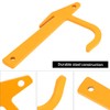 QWORK Chain Link Banana Clip, 5 Packs Hook Loop Mesh